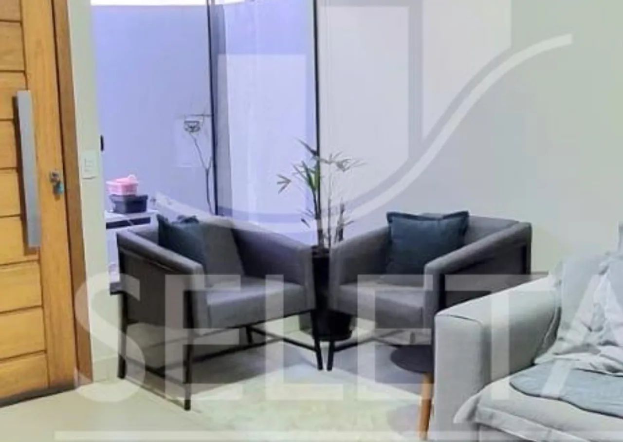 Kit 2 Poltronas em linho cinza escuro - Foto 4