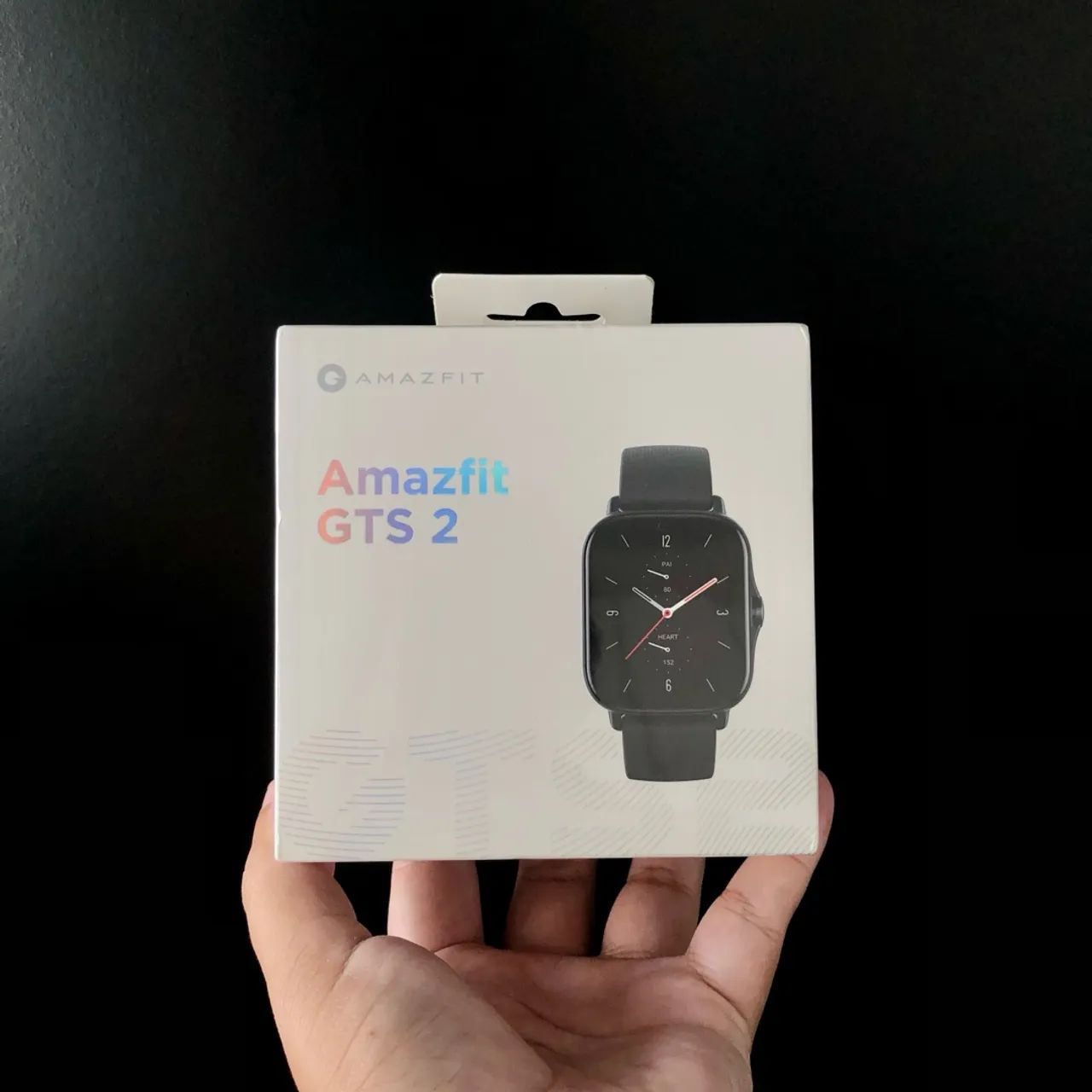 AmazFit GTS 2 (New Version) Space Black com GPS, Alexa, Bluetooth Phone Call