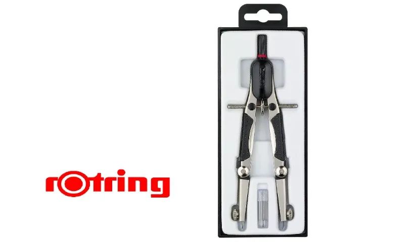Compasso Rotring Compact Micrométrico de Ajuste Rápido - Foto 2