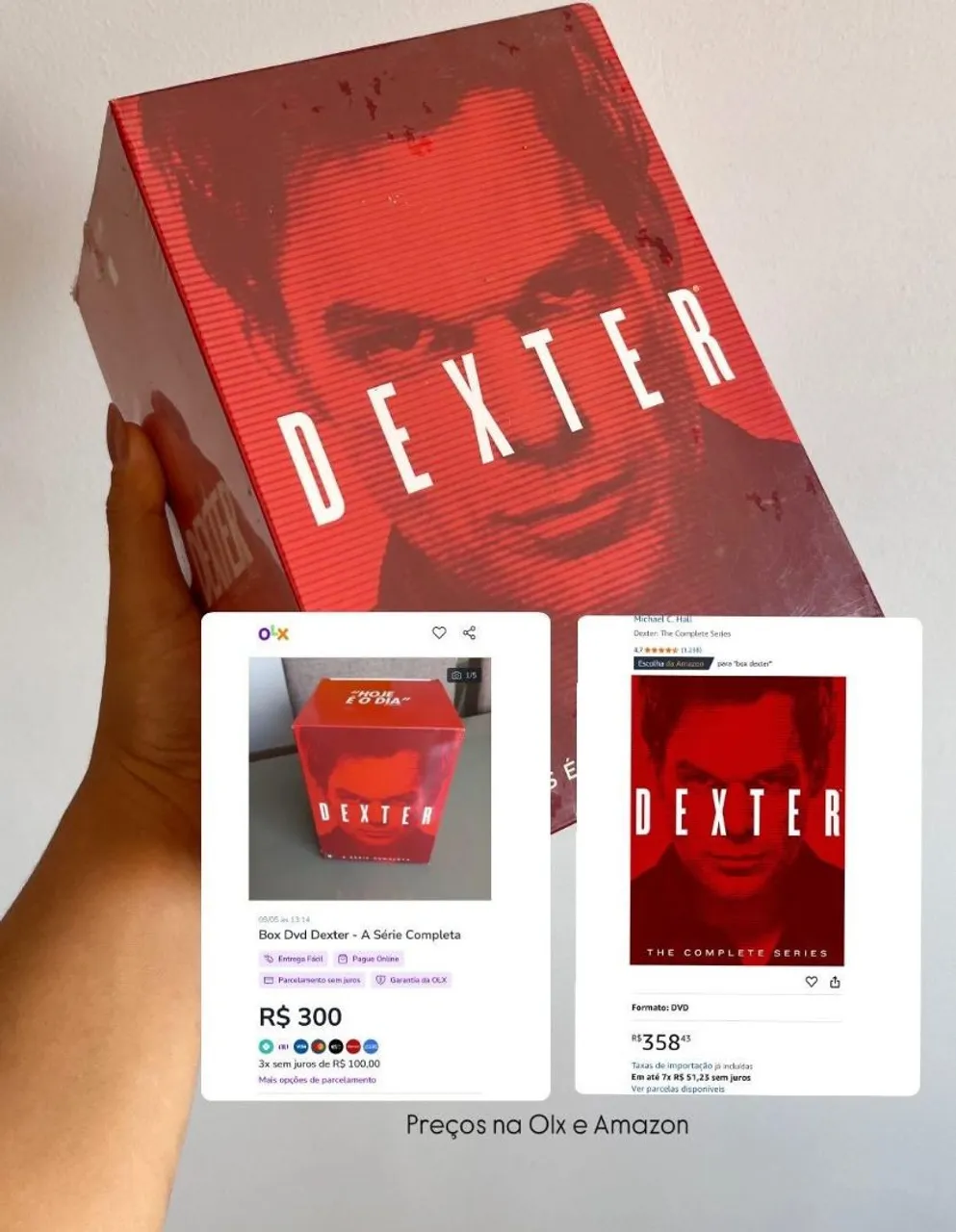 Box DVD Dexter - A Série Completa