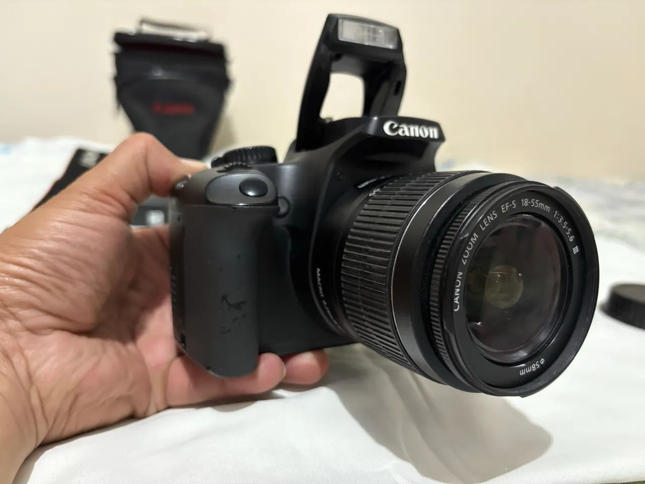 Câmera Canon EOS Rebel XS (1000D) Completa PARA VENDER ESSA SEMANA  - Foto 2