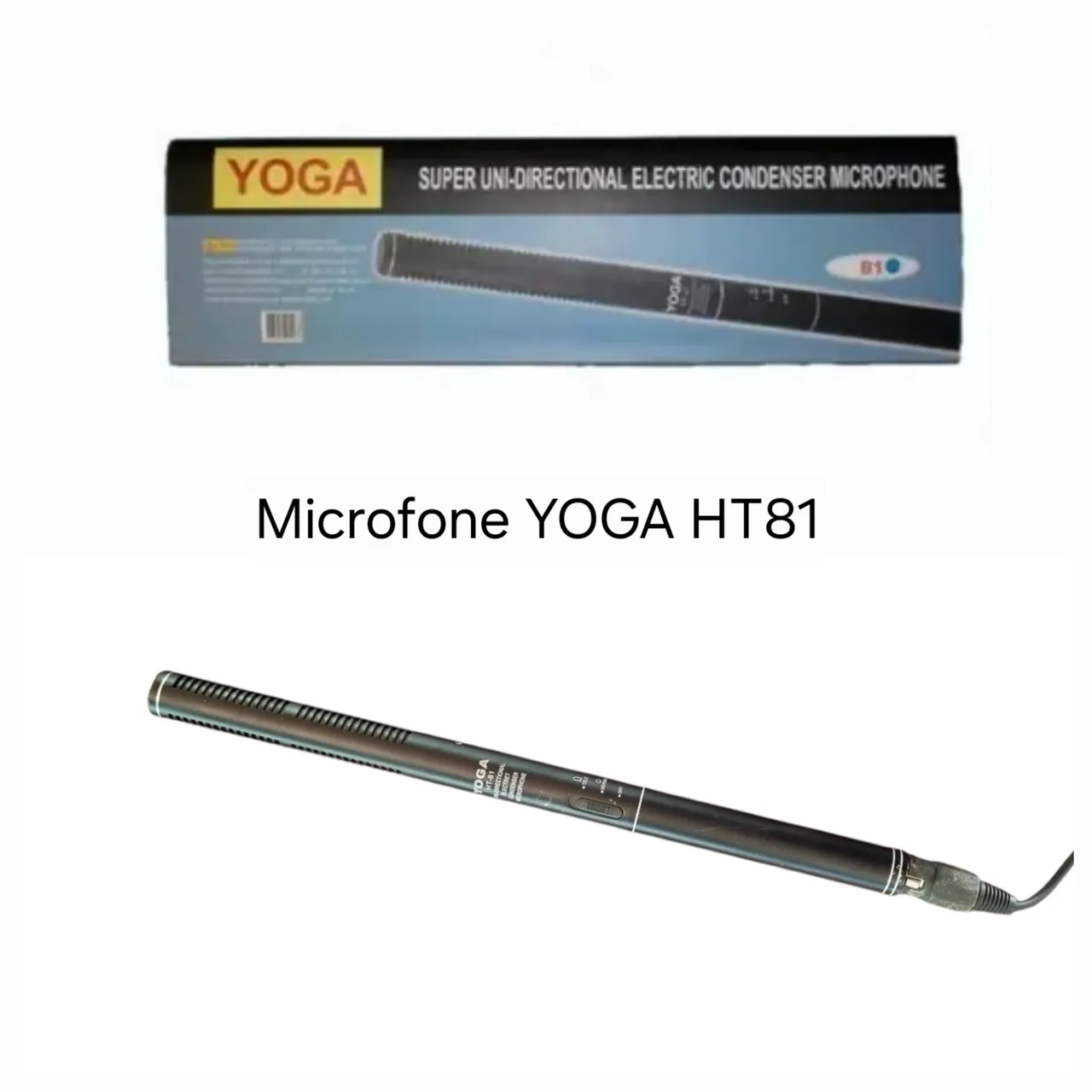 Microfone Yoga HT81 - Condensor Uni-direcional