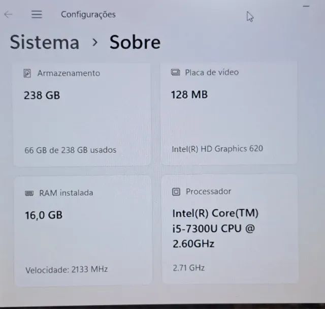 Hp Elitebook 840 G Séries I5 7300U SSD 256 16gb DDR4 Tela 14 Usb tipo C - Foto 3