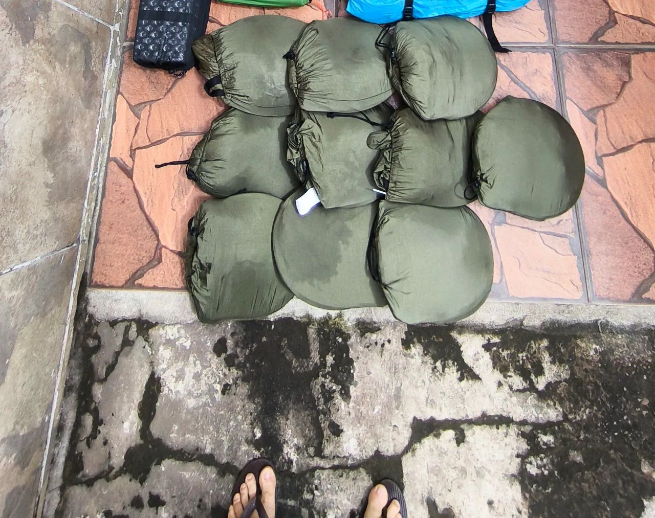 Redes de campanha com mosqueteiro 