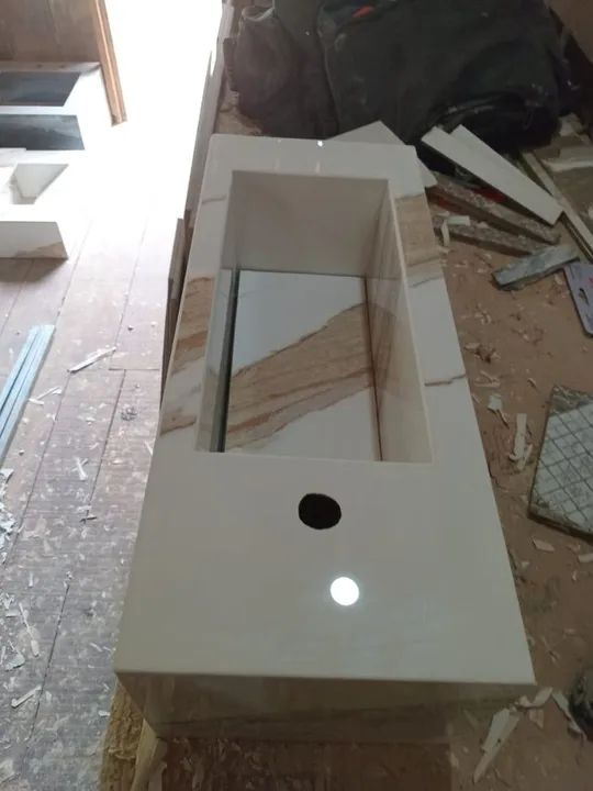 Pia em porcelanato para Banheiro - Foto 2