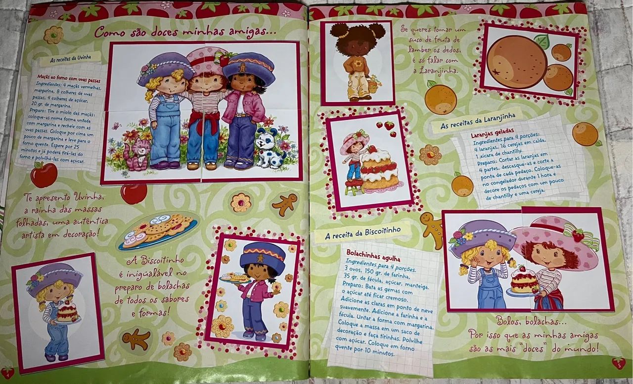 Panini Álbum de figurinha Moranguinho 2005 Completo  - Foto 6