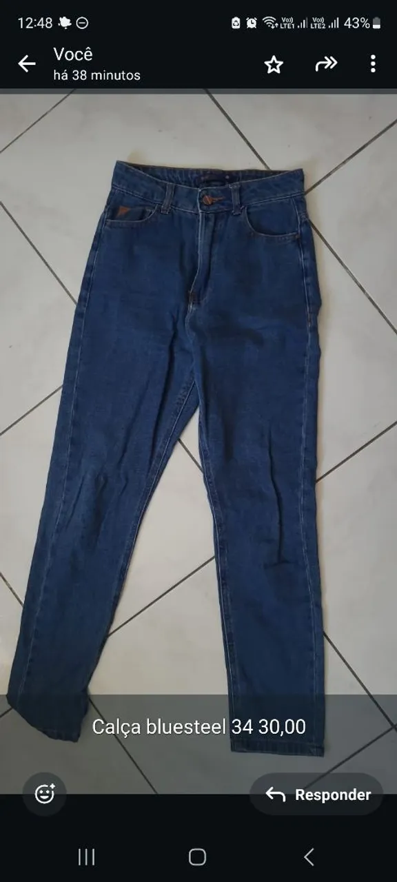 Calça, short vários modelos e tamanhos - Tamanho 34