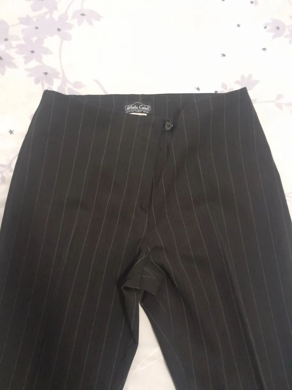 Calça Alfaiataria Risca de Giz - Foto 3