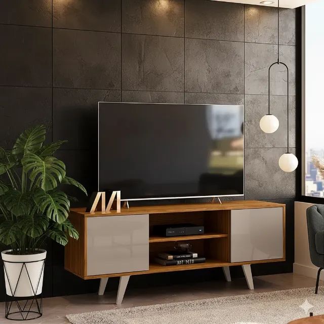Promoção rack bia  Fendi/Naturale tv de até 55 polegadas