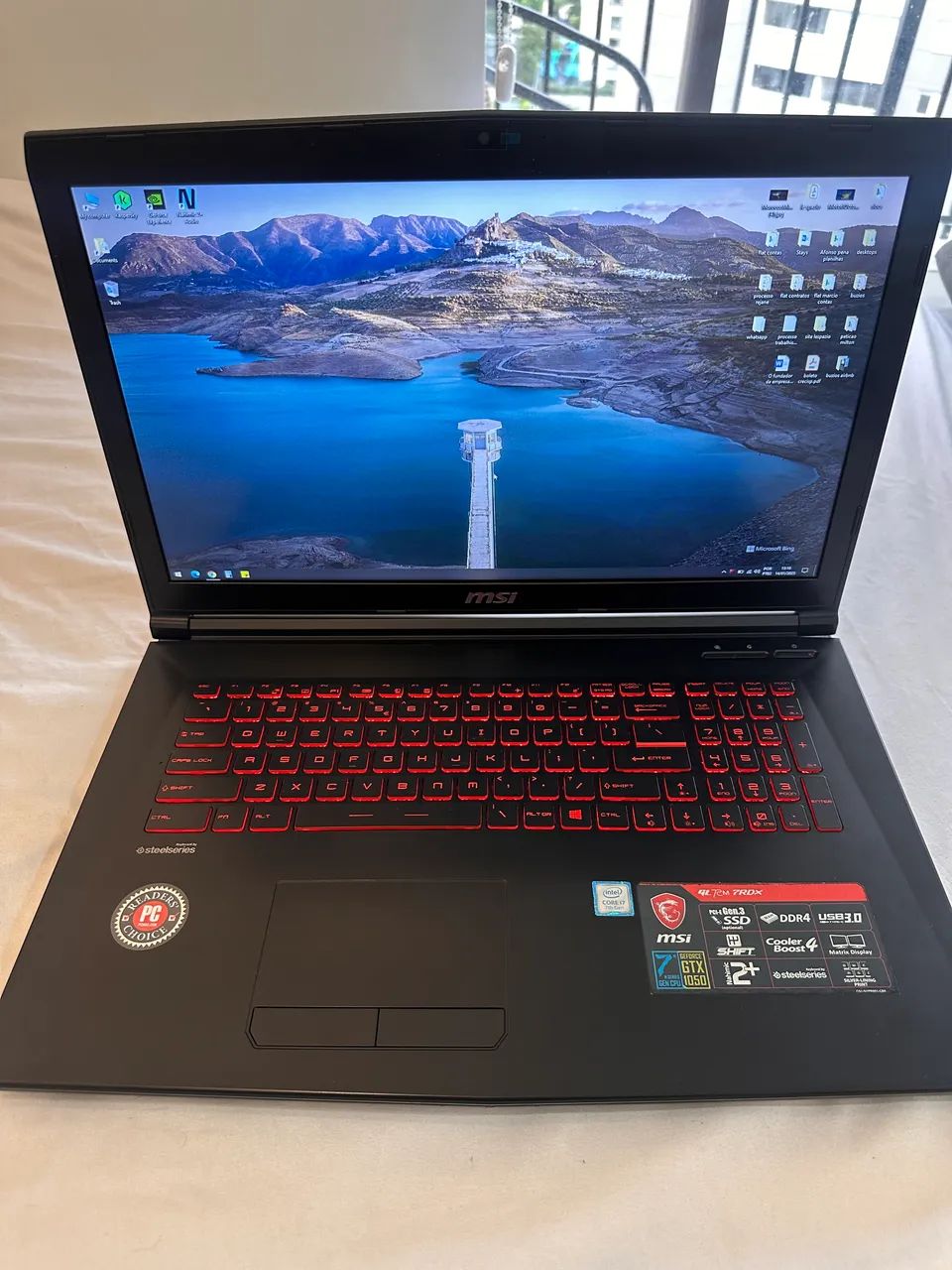 Notebook MSI Core i7 Nvidia em perfeito estado