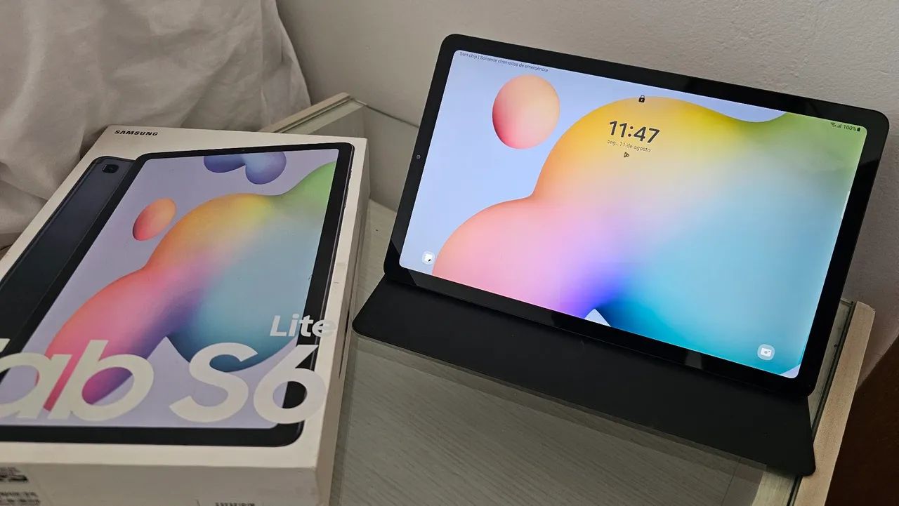 Tablet samsung S6 Lite 64Gb com SPen  - Foto 3