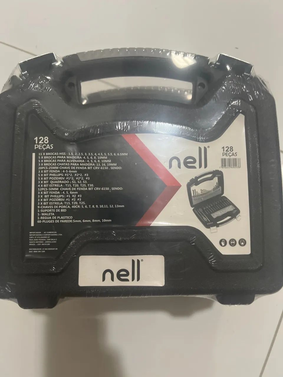 Jogo de brocas Nell 128 peças64717754656897121