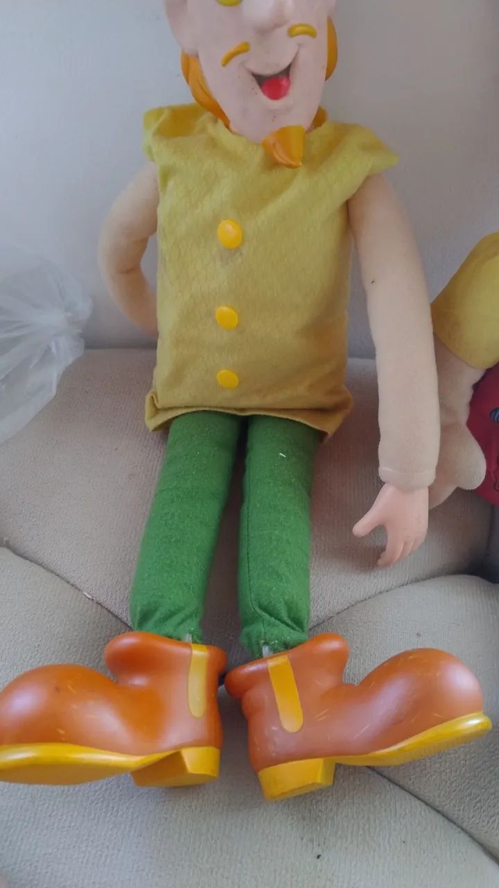 Bonecos Vintage sítio pica pau amarelo  - Foto 3