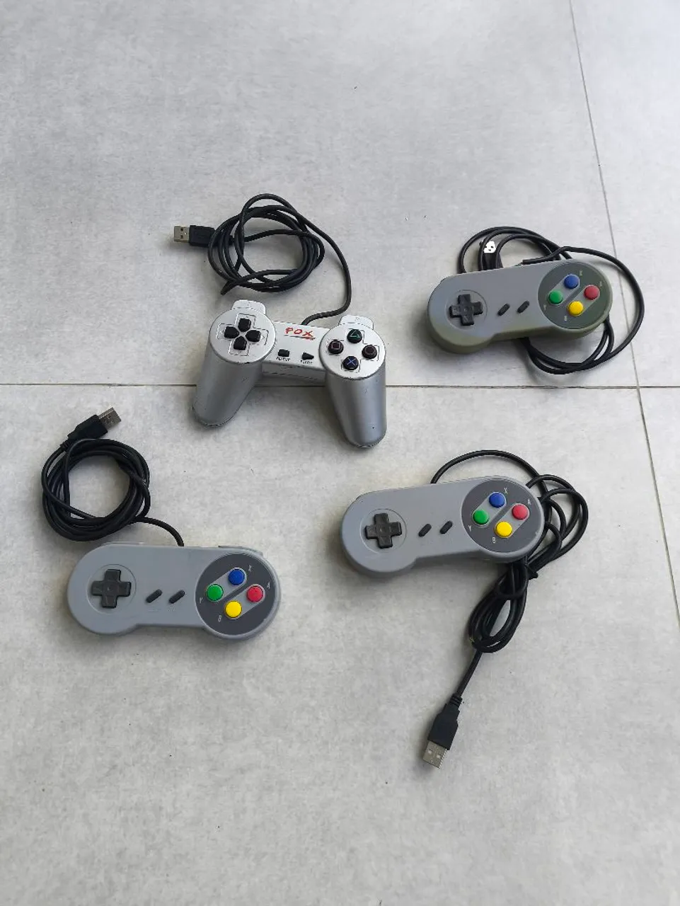 Controles USB Retro para PC