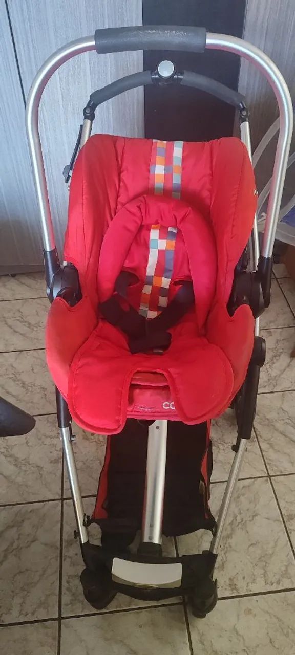 Carrinho de bebê kiddo com bebê conforto  - Foto 2