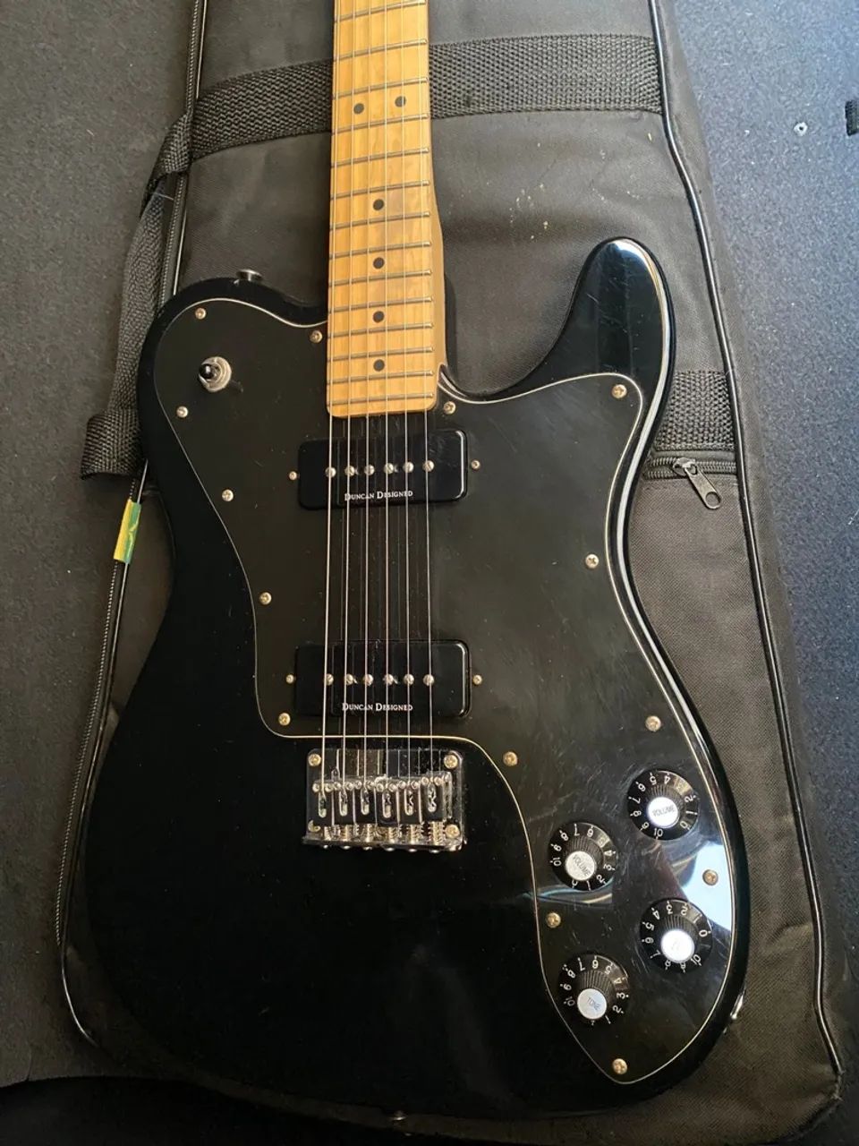 美品 Squier Telecaster Custom WRHB Duncan Squire Telecaster Custom II with P-90 pickups