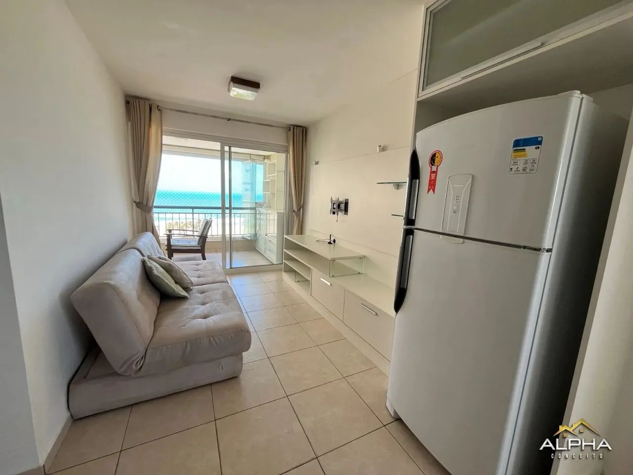 LINDO APARTAMENTO VISTA MAR COM 2 QUARTOS  MOBILIADO - Foto 4