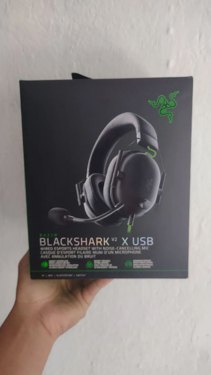 Headset Razer Blackshark V2 x usb  - Foto 3