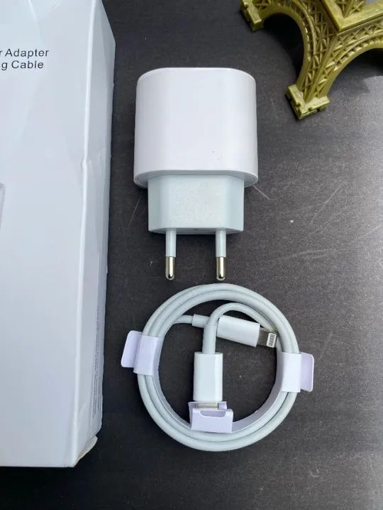 Carregador Para iPhone 11 12 13 14 20w Turbo com cabo Tipo C - Foto 2