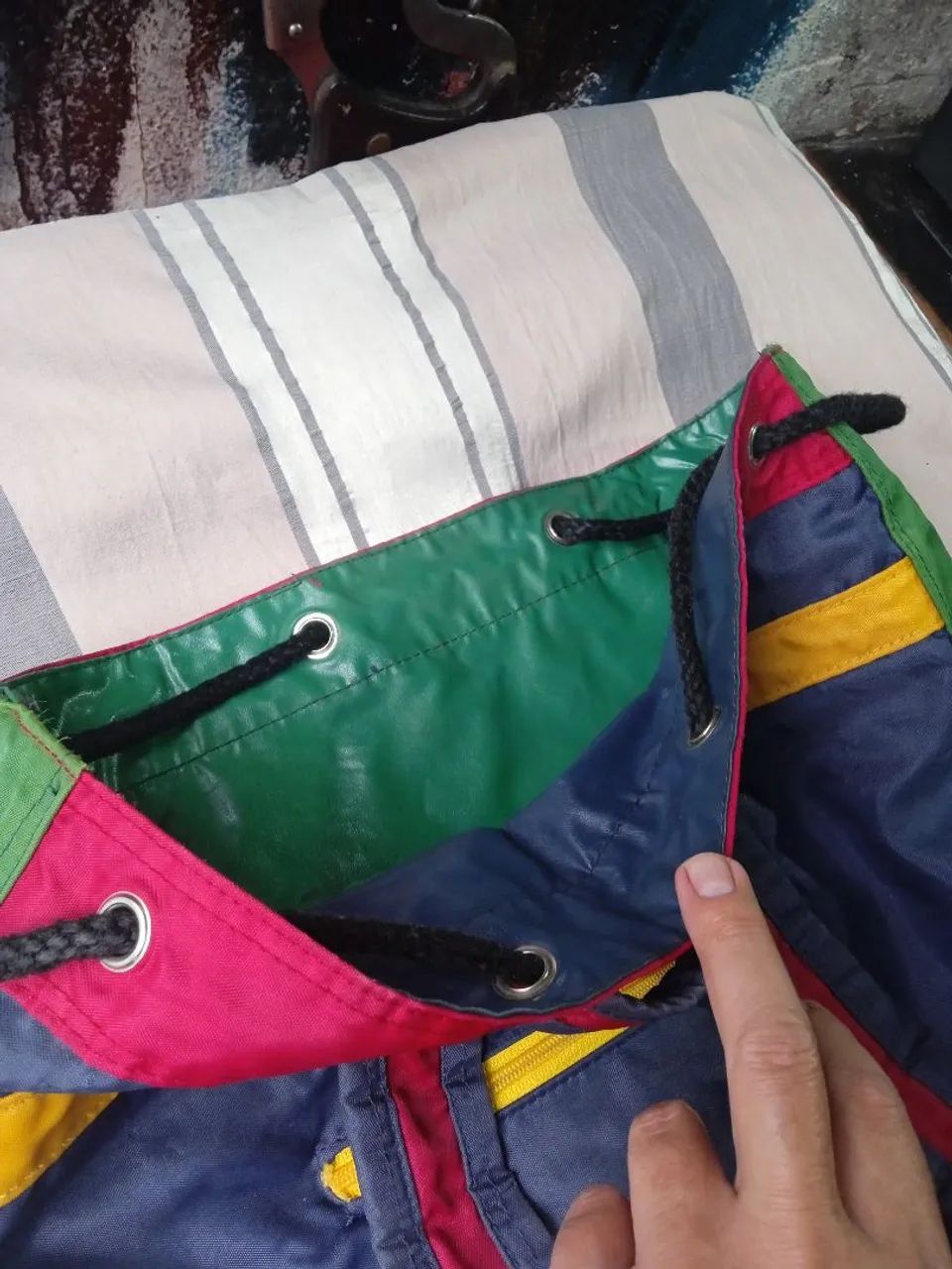 Mochila vintage raridade  - Foto 4