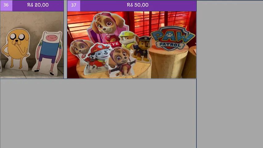 MINI TOTENS DE FESTA INFANTIL. DIVERSOS TEMAS: MOANA, MINECRAFT, SUPER-HERÓIS E MUITO MAIS - Foto 6