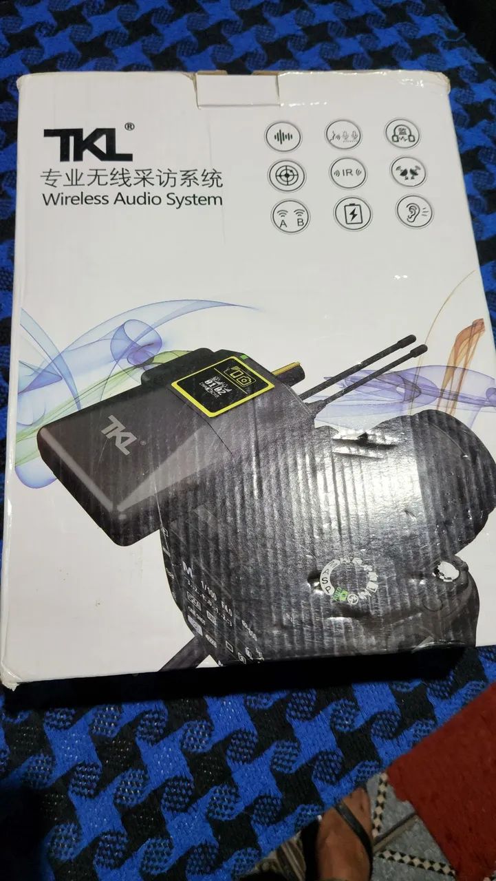 Microfone Sem Fio Profissional TKL - Foto 2