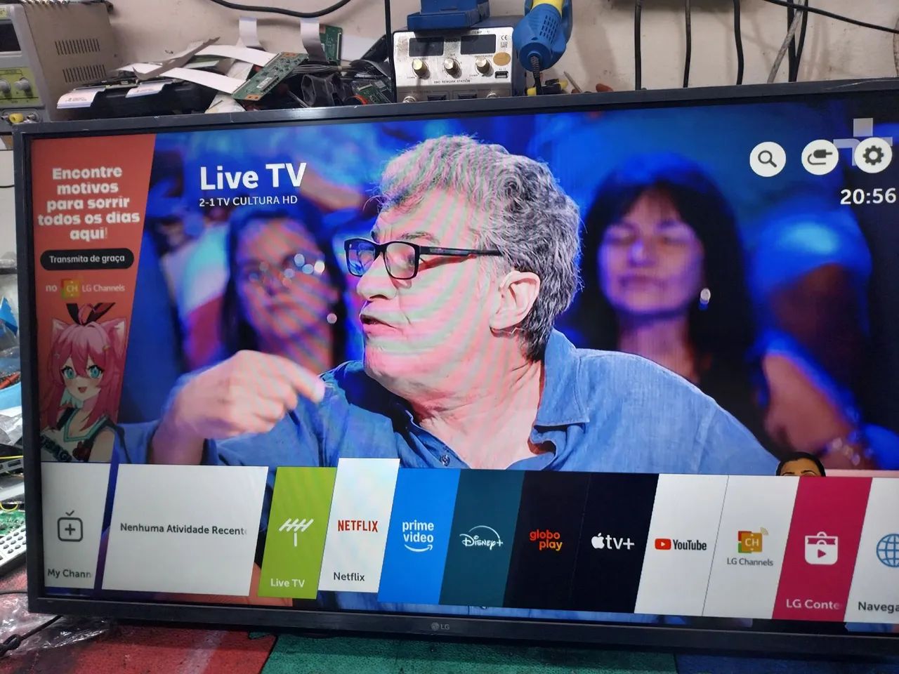 TV LG 43 Smart espelha celular  topp - Foto 2