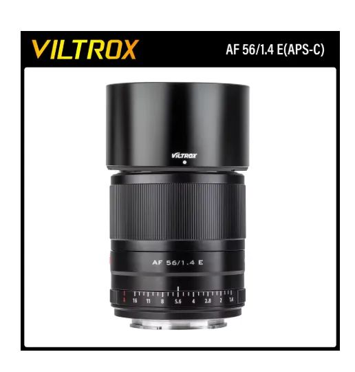 Lente Para Câmera Sony Viltrox 56mm F1.4 Z-mount Aps-c E Sony Aps