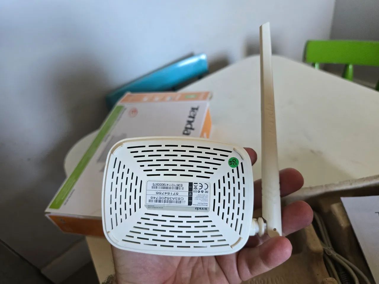 Roteador Wireless Tenda ótimo estado - Foto 4