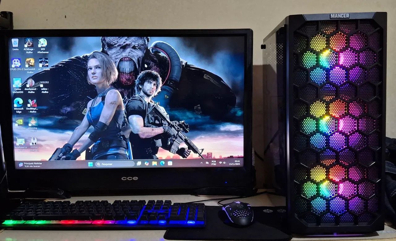 PC Gamer ryzen 5 3600/ GTX 1660 Super - Computadores e Desktops