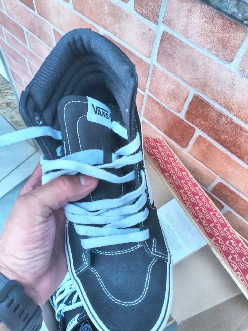 "NOVO ORIGINAL" Tênis vans Mn Filmore Hi preto N°38 - Foto 3