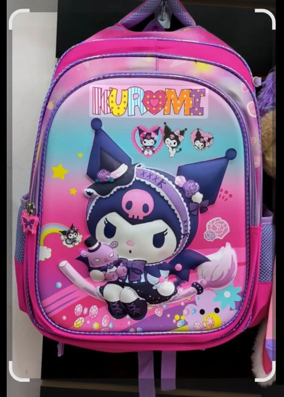 Kit Mochila infantil lancheira e estojo  - Foto 4