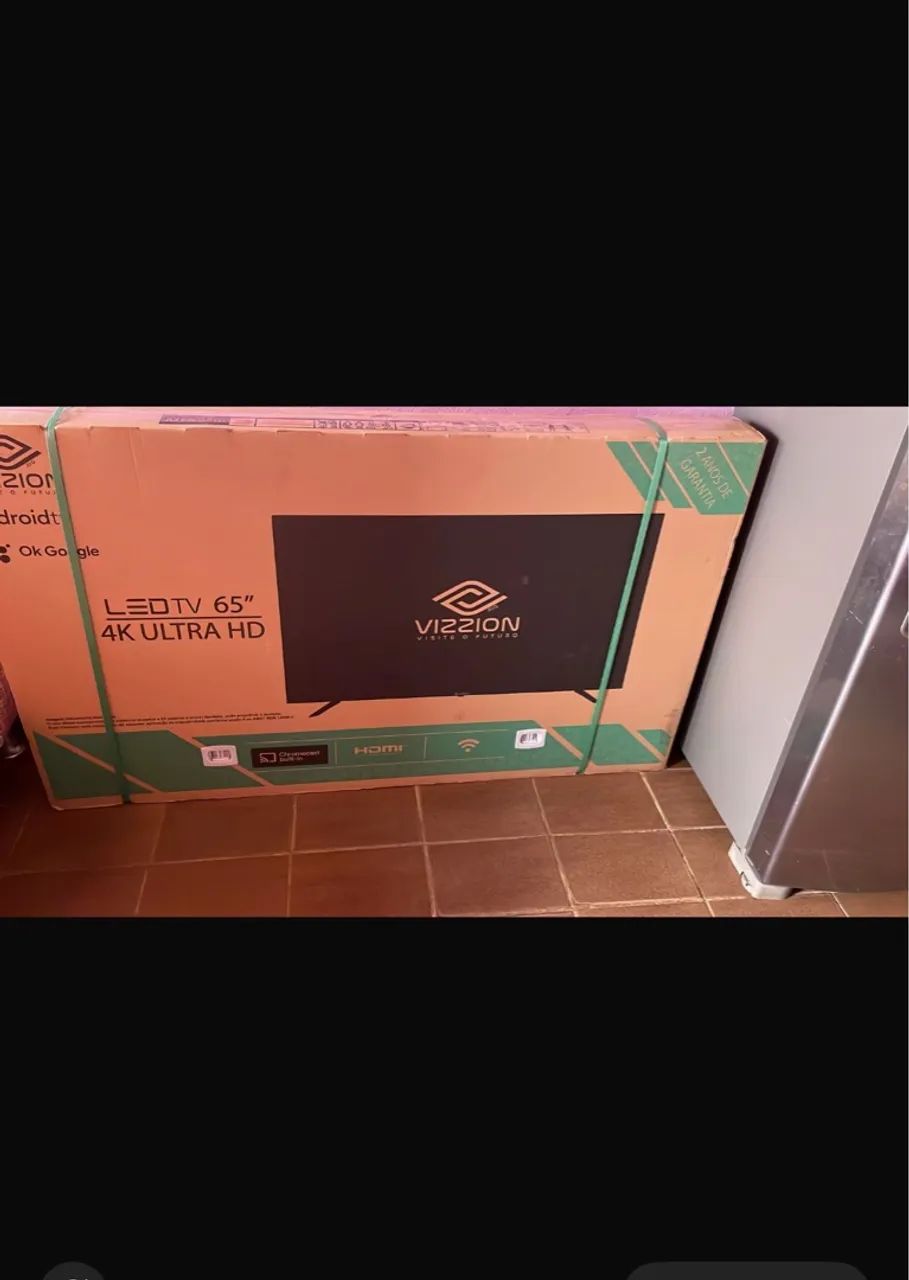 TV Vizzion 65 polegadas 4K Ultra HD