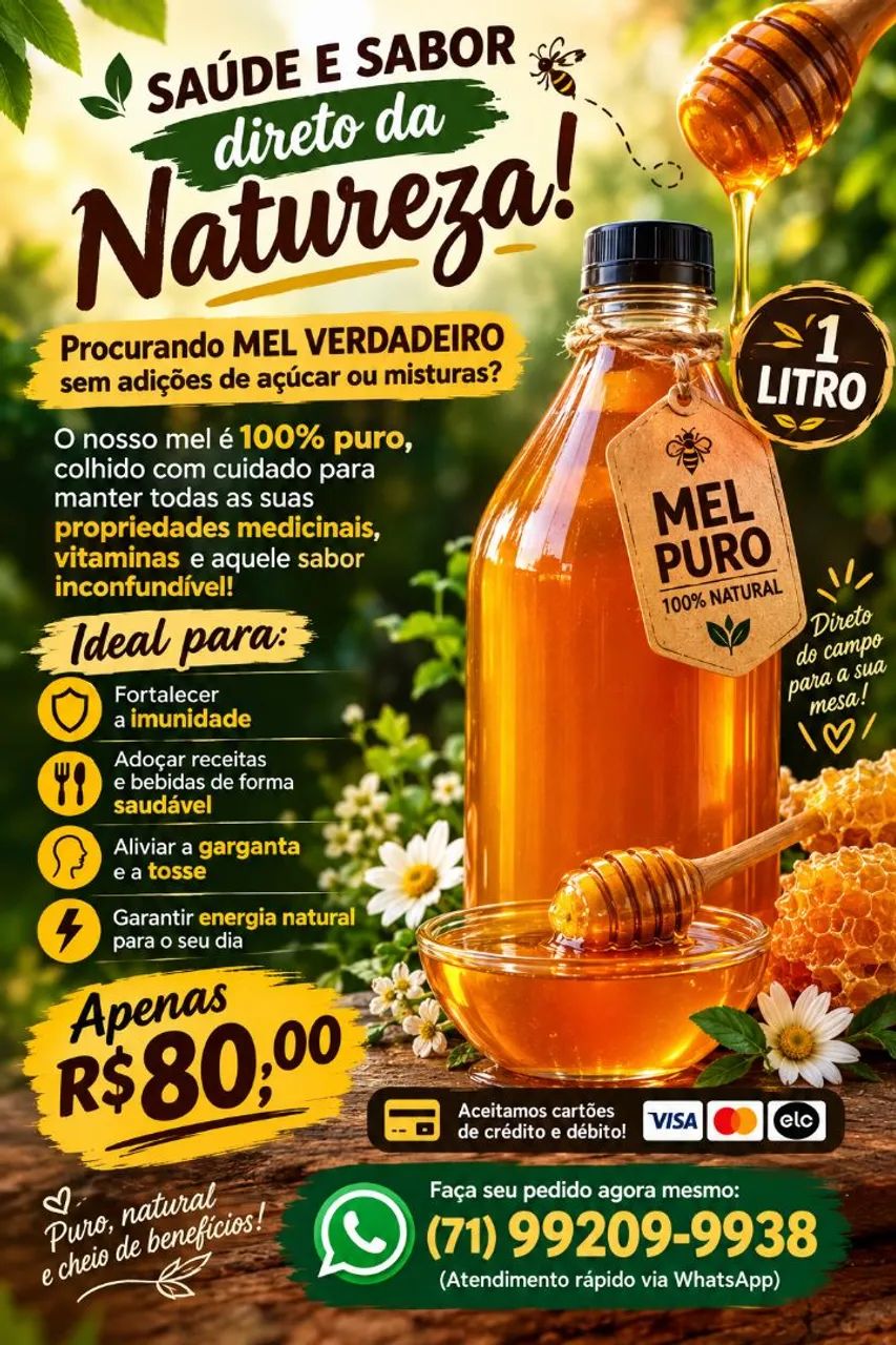 Mel verdadeiro 