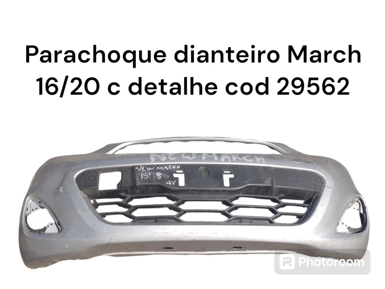 Parachoque dianteiro march 