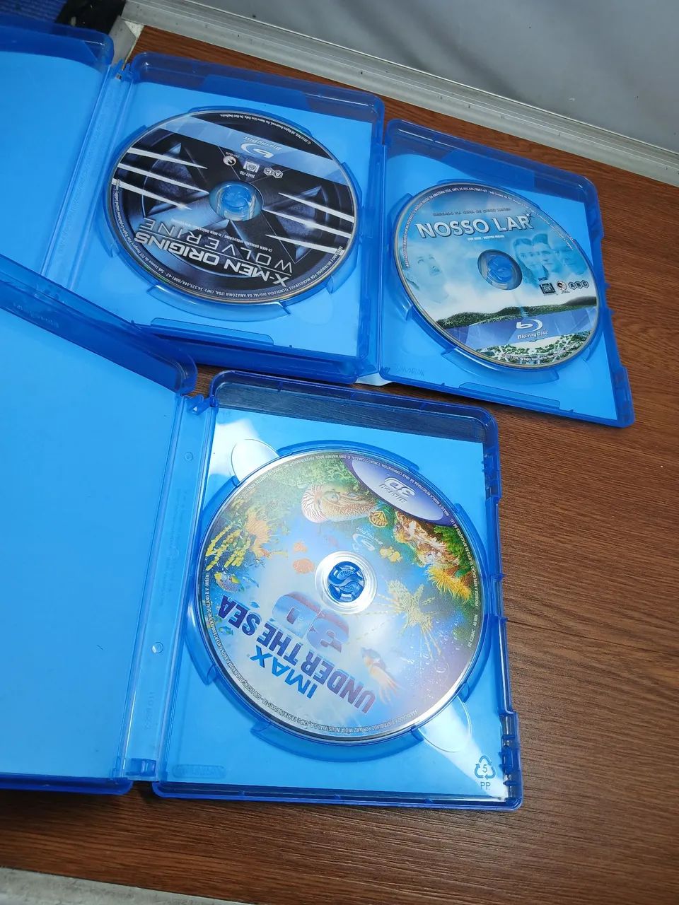 Blue ray imax under the sea/x men/ nosso lar - Foto 2