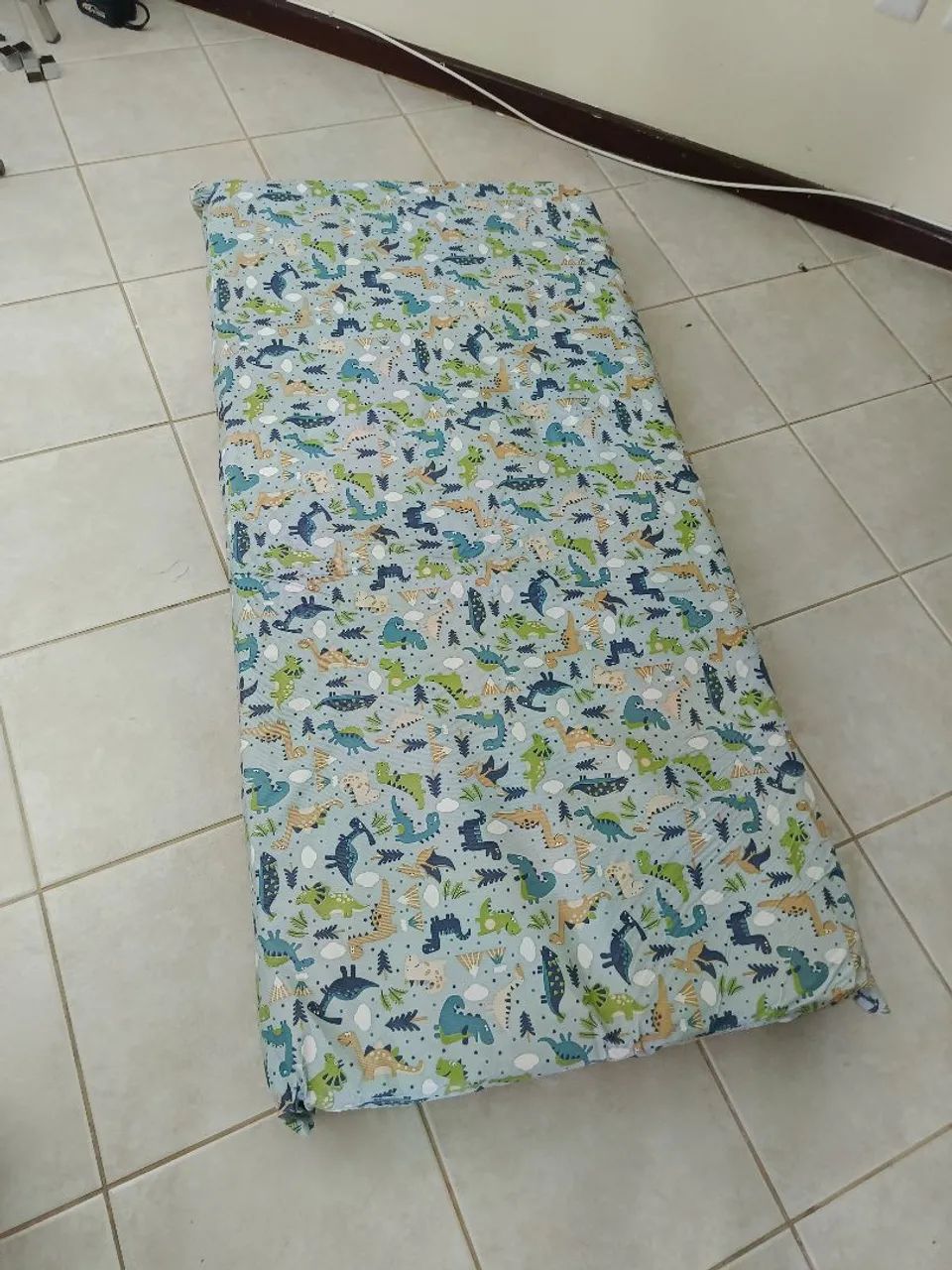 Colchão Infantil com capa impermeável  - Foto 4