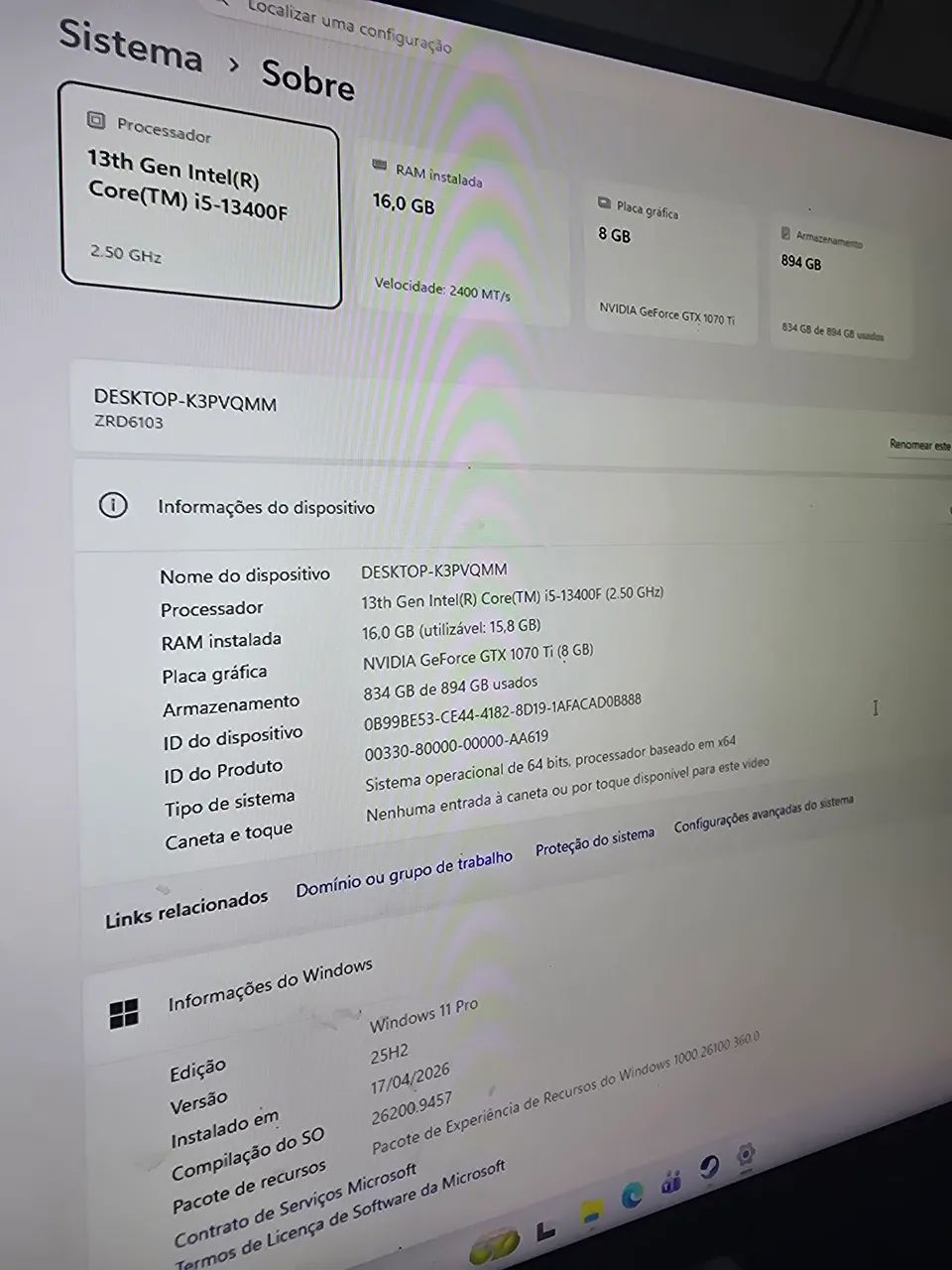 VENDO OU TROCO PC GAMER - Foto 4