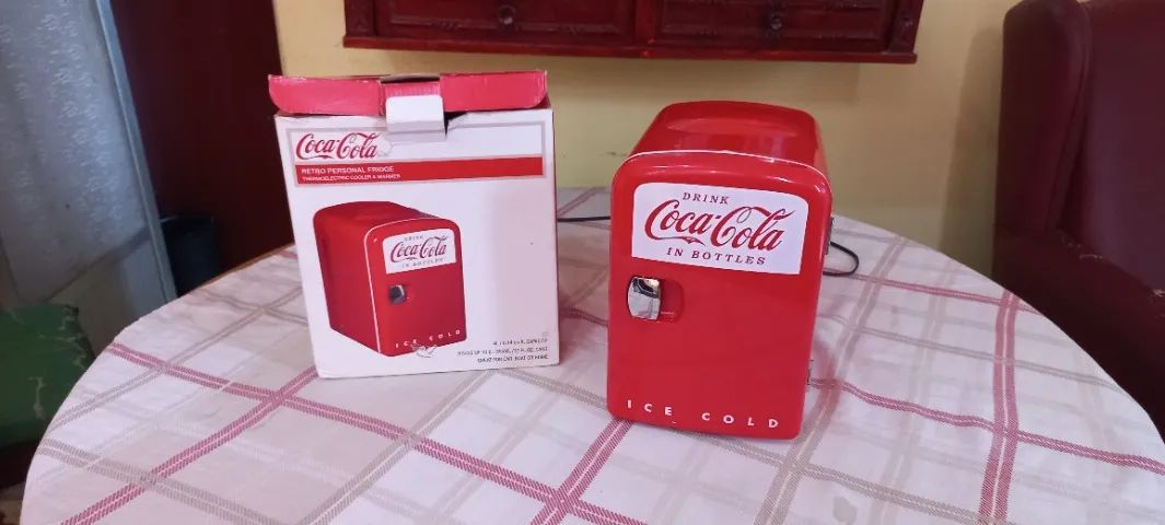 Mini Geladeira Coca Cola