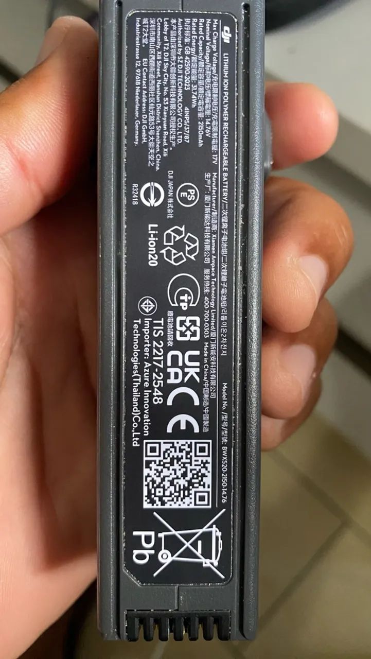 Bateria Original DJI Avata 2 - 2.150 mAh - Foto 2
