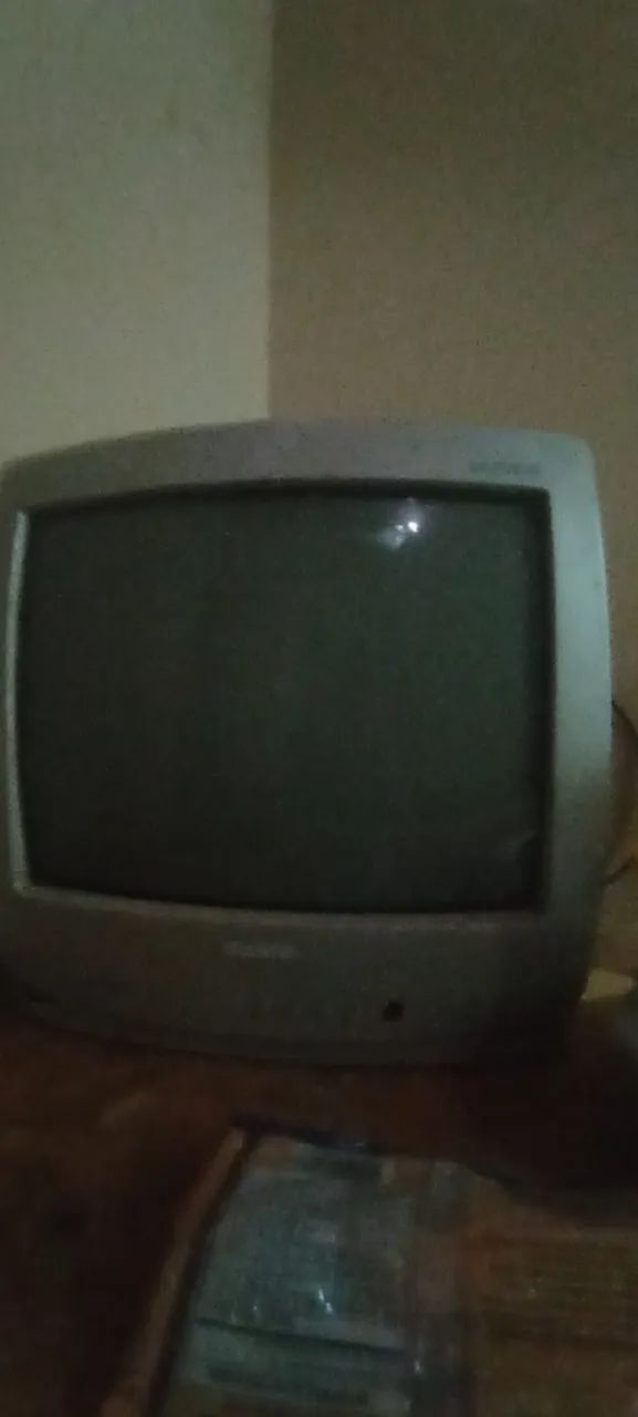 Tv de tubo com conversor  - Foto 2
