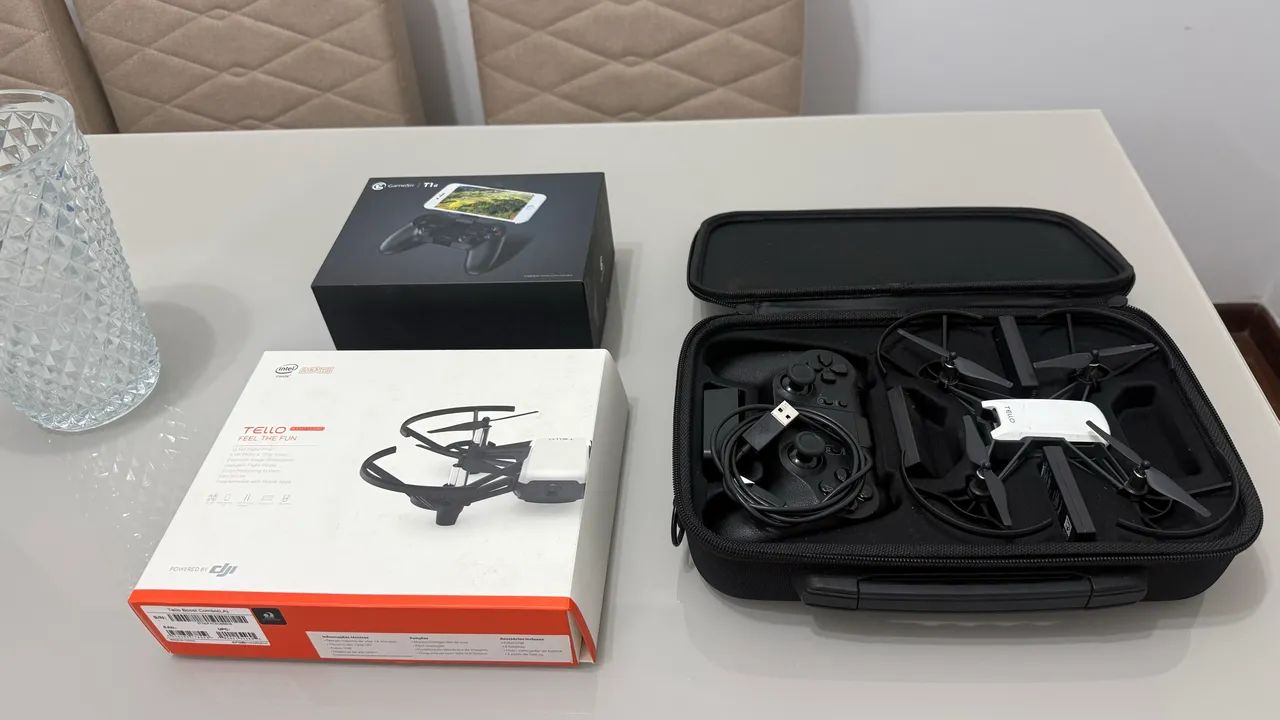 Drone Tello DJI + Controle + Estojo de transporte #precinho para vender logo - Foto 3