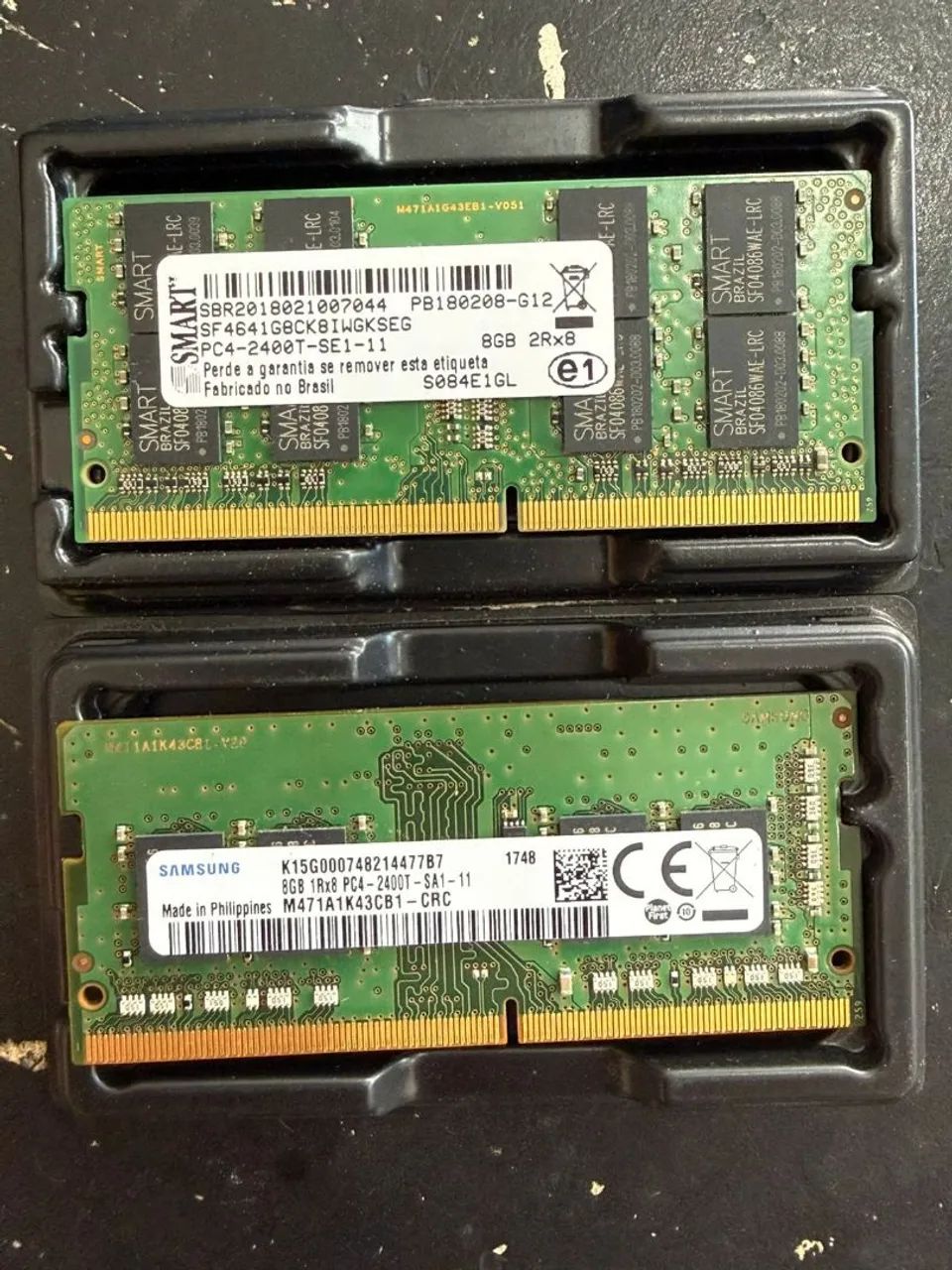 Memória ddr4 16gb (2x8) 2400 notebook - Memória RAM - Guaratiba