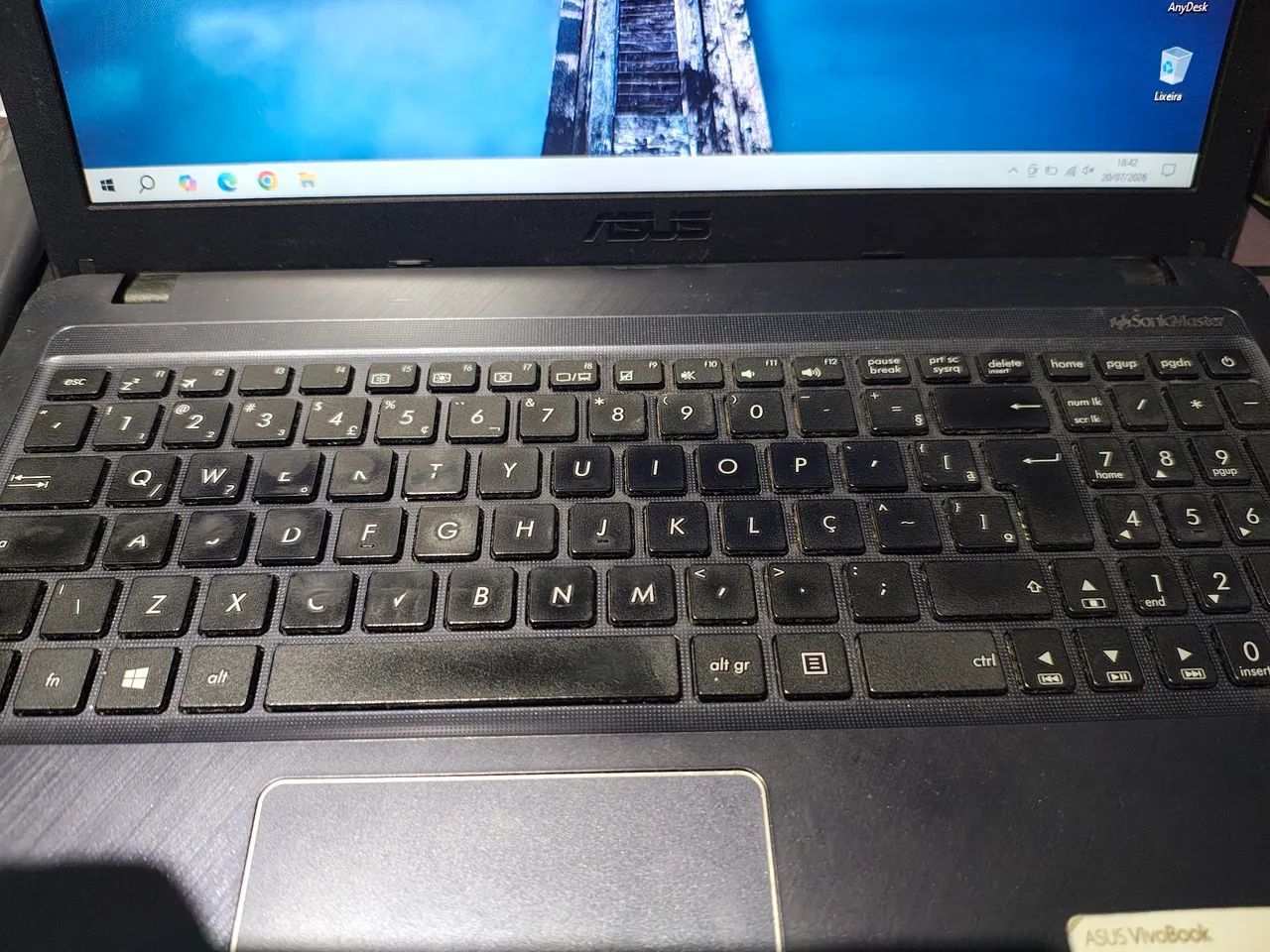 Notebook Asus 15pol i3 - 8gb - 120ssd - Foto 4