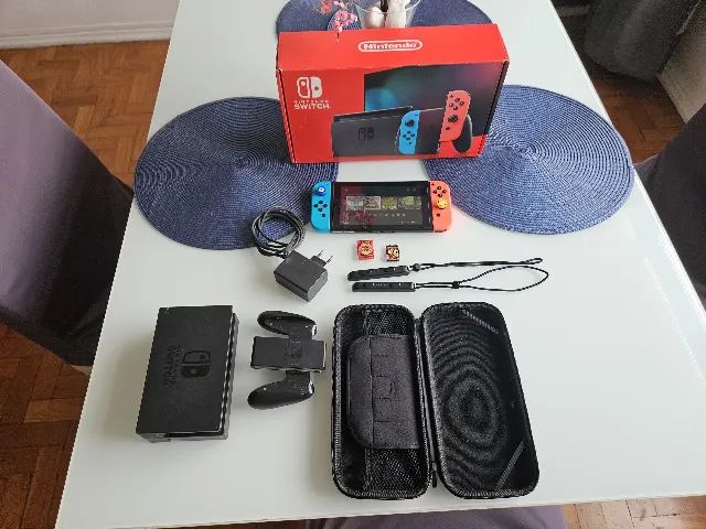 Nintendo Switch + Mig Switch + itens - Foto 4