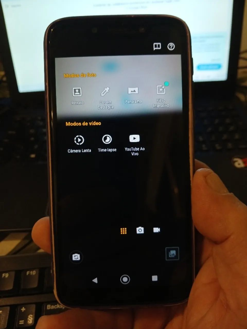 Celular Motorola G7 Play - 32gb FUNCIONANDO - Foto 3