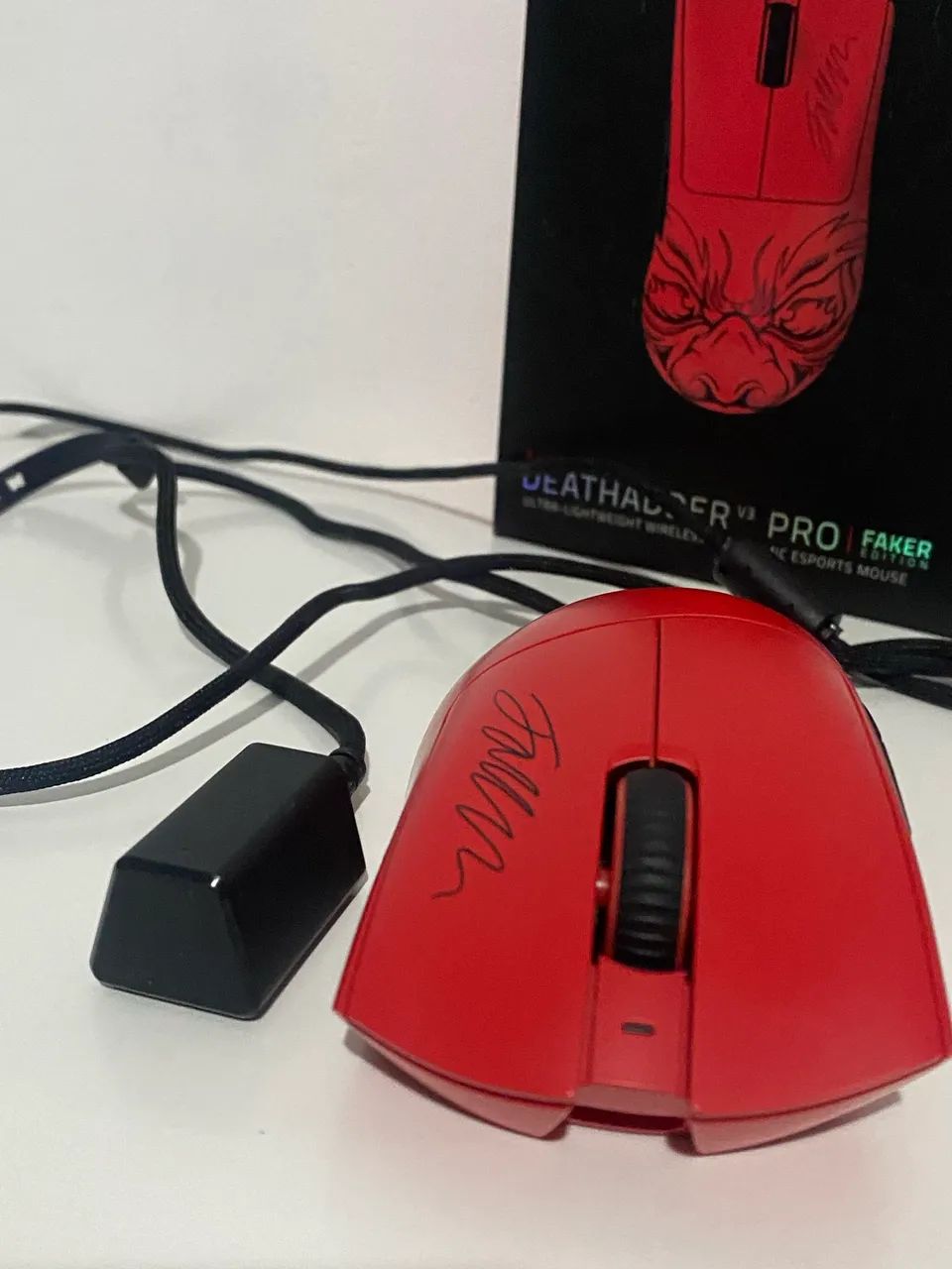 Mouse Razer Deathadder V3 Pro Faker Edition - Periféricos e