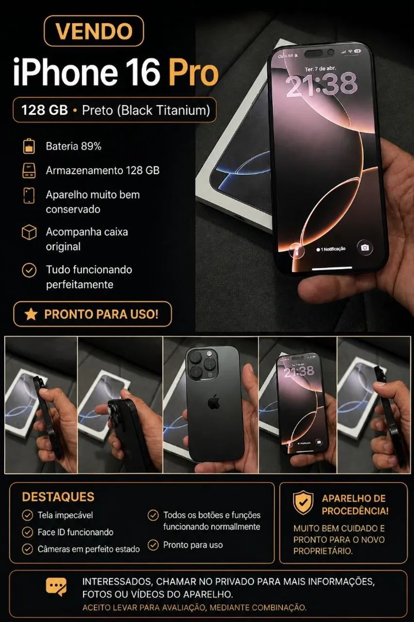 IPhone 16 Pro 128gb