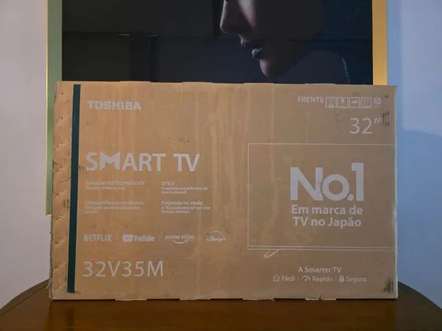 [Novo/Lacrado] Televisão Smart Tv Dled 32 polegadas - Toshiba