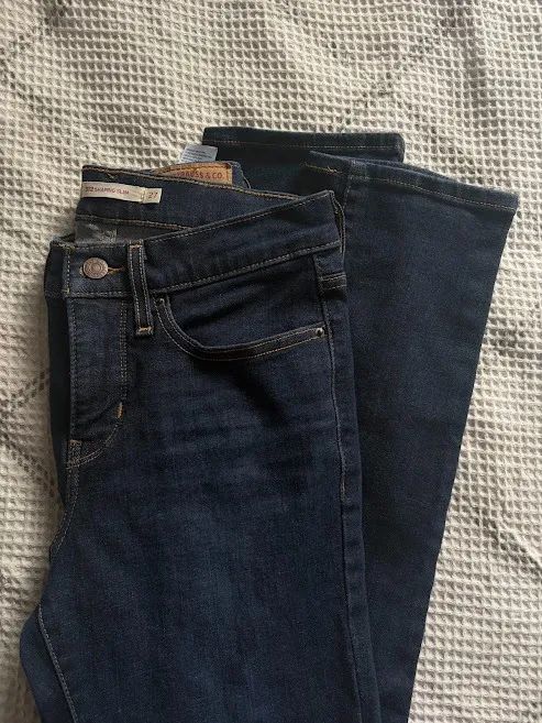 calça jeans levi's shaping slim azul 27 - Foto 3